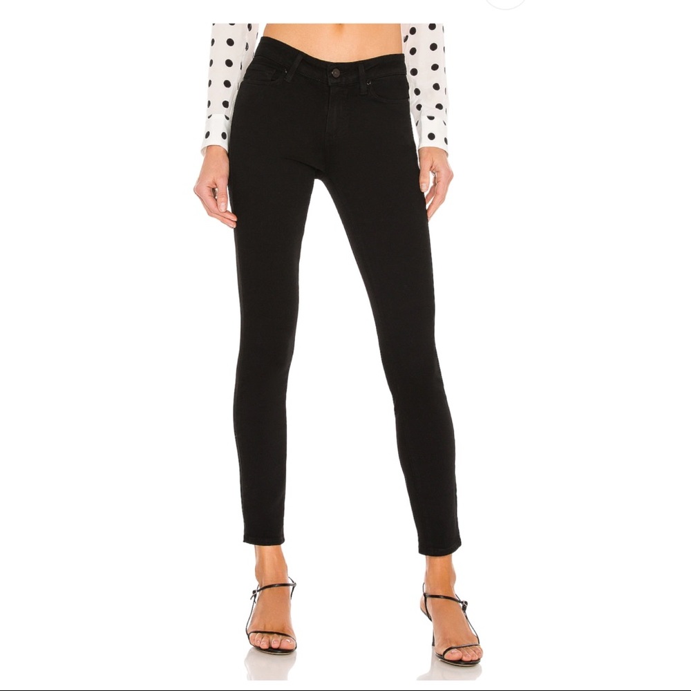 Paige Verdugo Ankle Skinny Jean - Black